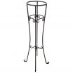 American Metalcraft WICS34 Black Wrought Iron Champagne Bucket Stand - 32