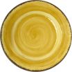 Carlisle 5400113 Amber Round Melamine Mingle Series Dinner Plate - 11