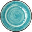 Carlisle 5400115 Aqua Round Melamine Mingle Series Dinner Plate - 11
