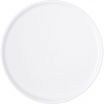Carlisle 5300002 White Melamine Stadia Series Round Dinner Plate - 10-1/2