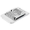 Thunder Group ALES-005C Cast Aluminum Square Egg Slicer with Piano Wire Cutters