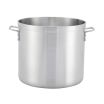 Winco ALHP-160 160 Qt. Extra Heavy Aluminum Precision Stock Pot without Cover