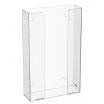 Alpine Industries 902-03 Clear Acrylic Wall-Mount Glove Dispenser With 3 Box Capacity