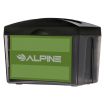 Alpine Industries ALP4332 Interfold Napkin Dispenser Tabletop Black