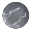American Metalcraft MCP9GM Melamine Coupe Plate, Round, Grey Marble, Matte, 9″D X 1″H