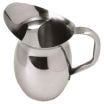 American Metalcraft BPG101 100 Ounce Stainless Steel Bell Pitcher with Ice Guard