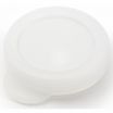 American Metalcraft CAP3 Clear 1 1/2 Inch Diameter Round Plastic Cap For GMB3 Glass Milk Bottles