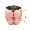 American Metalcraft CM96H 96 Oz Copper Jumbo Moscow Mule Mug with Hammered Finish