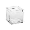 American Metalcraft GJ24 24 Ounce Square Glass Condiment Jar