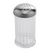 American Metalcraft SAN312 Plastic 12 Oz Cheese Shaker with Stainless Steel Lid