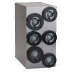Antunes DACS-60 Dial-A-Cup Dispenser Cabinet Design Contains Four DAC-05 And Two DAC-10 Components