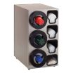 Antunes LS-30 Dial-A-Cup Dispenser With Lid & Straw Holder Cabinet Design Contains Three DAC Components