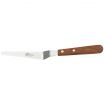 Ateco 1383 August Thomsen 4 3/4 Inches Stainless Steel Tapered Pointed Offset Blade Spatula With Wood Handle