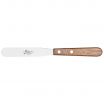 Ateco 1384 August Thomsen 4 Inches Stainless Steel Tapered Straight Blade Spatula With Wood Handle