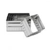 Ateco 52530 Stainless Steel 6-Piece Two-Sided Square Cutter Set (August Thomsen)