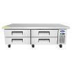 Atosa MGF8453GR Atosa Chef Base With Extended Top Two-section 72-1/2