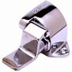 T&S Brass B-0507 Single Floor-Mount Polished Chrome-Plated Brass Foot Pedal Valve With 1/2