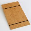 American Metalcraft BBR15 Bamboo Menu Holder with Rubberbands - 9