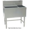 Eagle Group BCT54-19 Stainless Steel Spec Bar 19 Inch x 54 Inch Combination Ice Chest