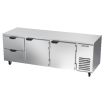 Beverage Air UCRD93AHC-2 Undercounter Refrigerator Three-section 93