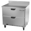 Beverage Air WTRD36AHC-2-FIP Worktop Refrigerator One-section 35-5/8