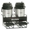 Bunn 35728.0001 UNIV-2 APR Universal Airpot Rack (2) Lower Racks Displays (2) Push-button Or Lever-action Airpots (not Included)