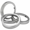 San Jamar C52XC Sentry Metal Finish Rings For In-Counter Cup Dispensers