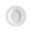 CAC China HMY-110 Harmony 18 oz. Porcelain Round Pasta Bowl, Super White