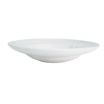 CAC China RCN-133 18 Oz. Super White Porcelain Clinton Mediterranean Pasta Bowl