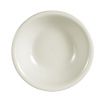 CAC China REC-11 Rolled Edge 5 Oz. American White Ceramic Fruit Dish