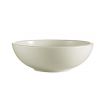 CAC China REC-80 Rolled Edge 25 oz. American White Ceramic Salad Bowl