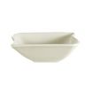 CAC China SOH-78 48 oz. Porcelain Soho Square Bowl, American White