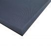 Cactus Mat 2200F-C3 Black 3 ft Wide Cloud-Runner Solid Top Grease-Proof Anti-Fatigue Nitrile Rubber Runner Mat, 3/4