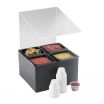 Cal-Mil 658 Classic Condiment Bar with Sneeze Guard - 14