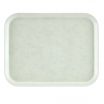 Cambro 1418531 Galaxy Antique Parchment Silver 14 Inch x 18 Inch Rectangular Fiberglass Camtray Cafeteria Serving Tray