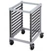 Cambro UGNPR21H18480 Camshelving Speckled Gray Half Size GN 2/1 Food Pan Trolley