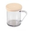 Cambro 96SKRD135 Clear Camwear 10 oz Polycarbonate Shaker with Lid
