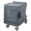 Cambro CMBH1826LC191 Granite Gray Camtherm Low Profile Half Height Hot Food Holding Cabinet