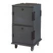 Cambro UPC1600110 Black Ultra Camcart Front Loading Insulated Food Pan Hold and Transport Cart