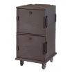 Cambro UPC1600194 Granite Sand Ultra Camcart Front Loading Insulated Food Pan Hold and Transport Cart