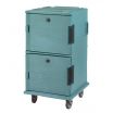 Cambro UPC1600401 Slate Blue Ultra Camcart Front Loading Insulated Food Pan Hold and Transport Cart