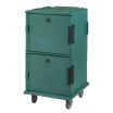 Cambro UPC1600519 Green Ultra Camcart Front Loading Insulated Food Pan Hold and Transport Cart