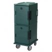 Cambro UPC800192 Granite Green Ultra Camcart Front Loading Insulated Food Pan Hold and Transport Cart