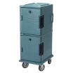 Cambro UPC800401 Slate Blue Ultra Camcart Front Loading Insulated Food Pan Hold and Transport Cart