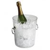 Cambro WC100CW135 Clear Polycarbonate Wine Bucket with Handles