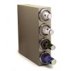 Carlisle 38884G Stainless Steel 4 Tube Vertical Countertop Cabinet Cup Dispenser