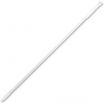 Carlisle 40225EC02 White 60 Inch Sparta Fiberglass Broom Handle With 3/4
