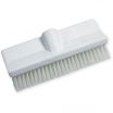 Carlisle 40423EC02 White 10 Inch Sparta Dual Surface Floor Scrub Brush Head With 3/4-5 ACME Thread