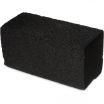 Carlisle 4071000 Black 8 Inch x 4 Inch Sparta Foam Filled Fiberglass Grill Brick
