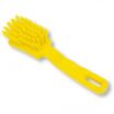 Carlisle 41395EC04 Yellow 7 Inch Sparta Detail Brush With 1 Inch Polyester Bristles